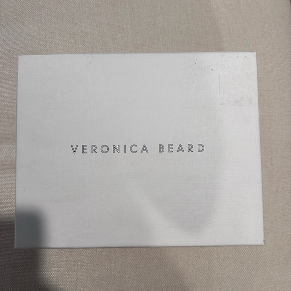 NWT Veronica Beard Black Leather Heels - Picture 4 of 4